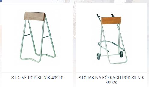 stojaki pod silnik